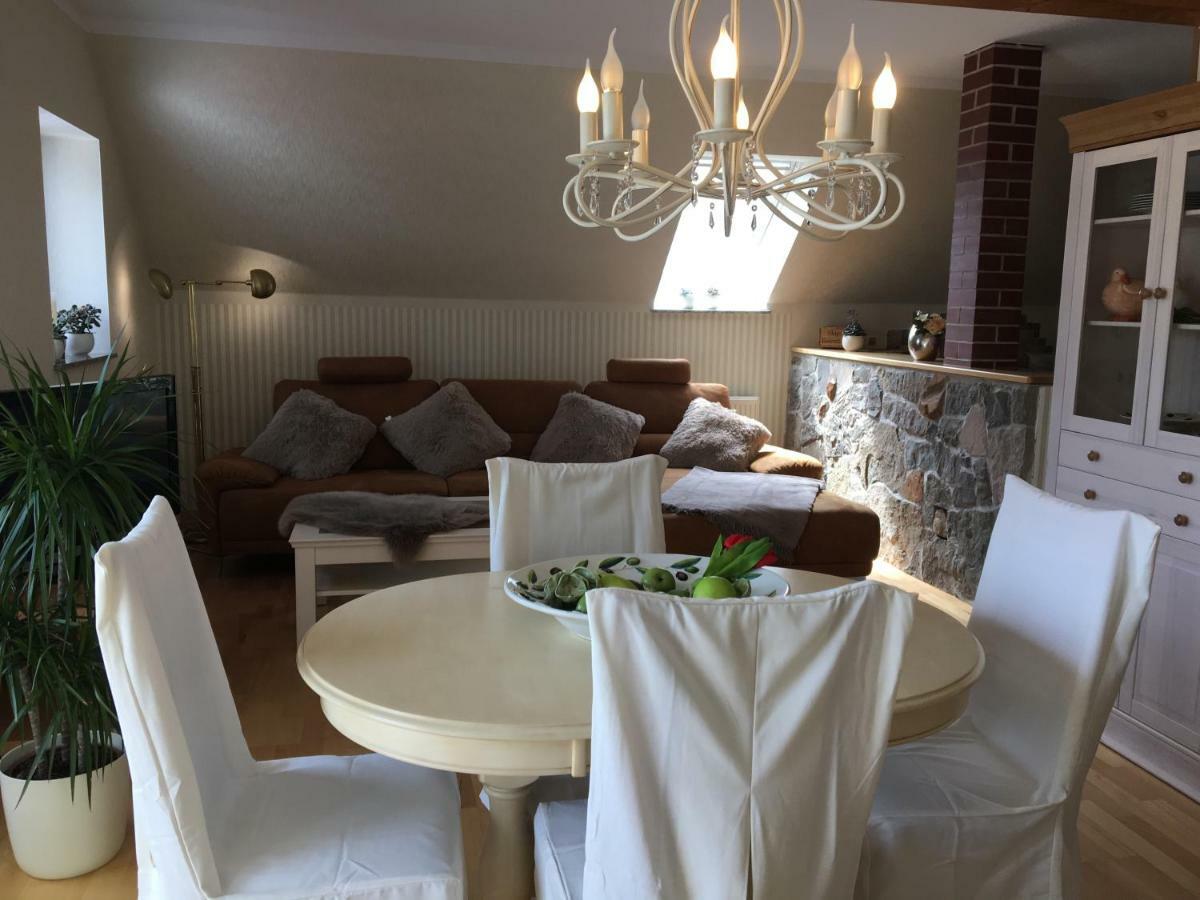Ferienwohnung Zur Himmelsscheibe Ziegelroda Exterior foto